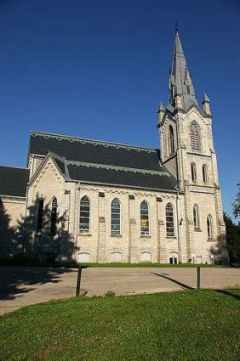 Church in town of St Marys Ontario