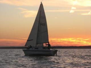 Sailing on Lake Erie Ontario