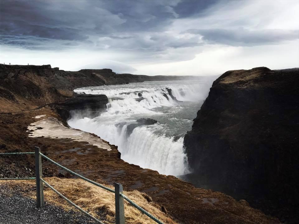 Gullfoss waterfall Iceland