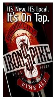 Iron Spike Beer, Railway City Brewing Company, St Thomas