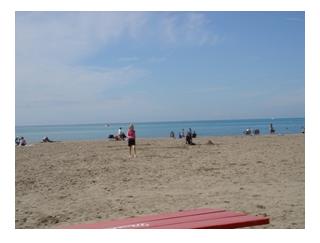 Lake Erie beach at Port Stanley