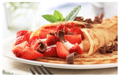 Strawberry Crepes