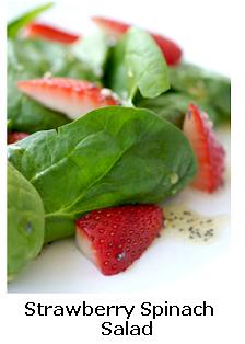 Strawberry Spinach Salad