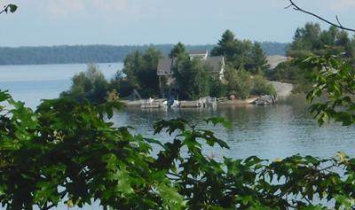 The Thousand Islands - a close up