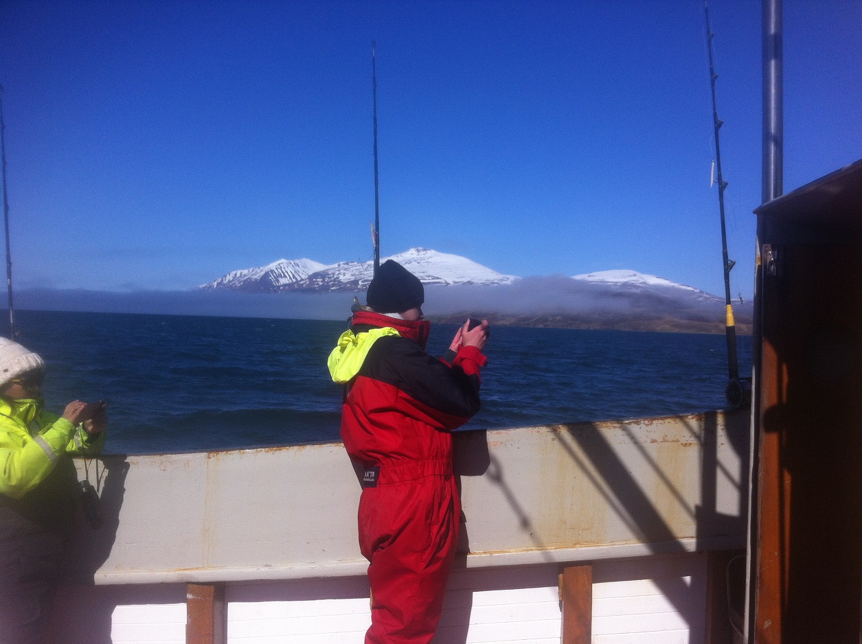 Whale Watching on the Niels Jónsson, Hauganes, Iceland, May 1st 2017