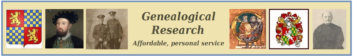 genealogical and family research - we will research your family tree starting at $100