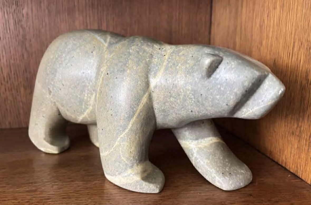 native art - polar bear native art - polar bear