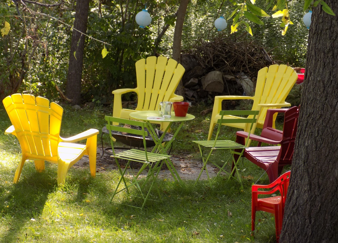 campfire area beside forest at 42815 Beck Line, St Thomas, Ontario