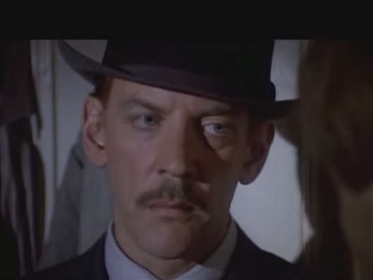 Canadian actor Donald Sutherland