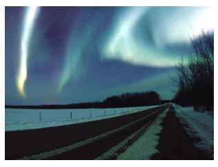 The spectacular Northern Lights in Canada - Aurora Borealis