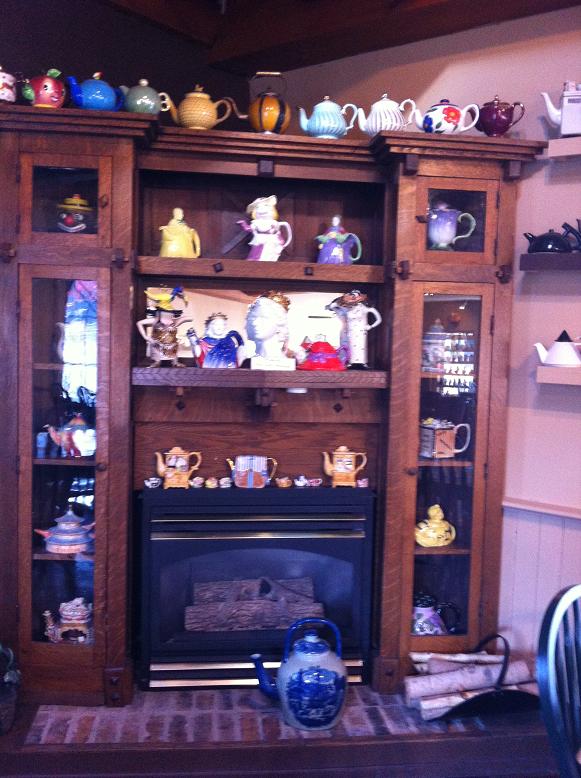 Tea Pot collection, Sparta House Tea Room and Restaurant, Sparta