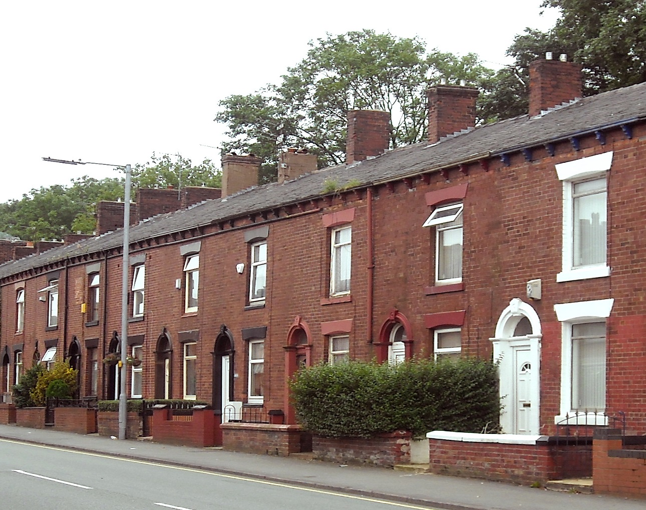 Chadderton - terraced houses